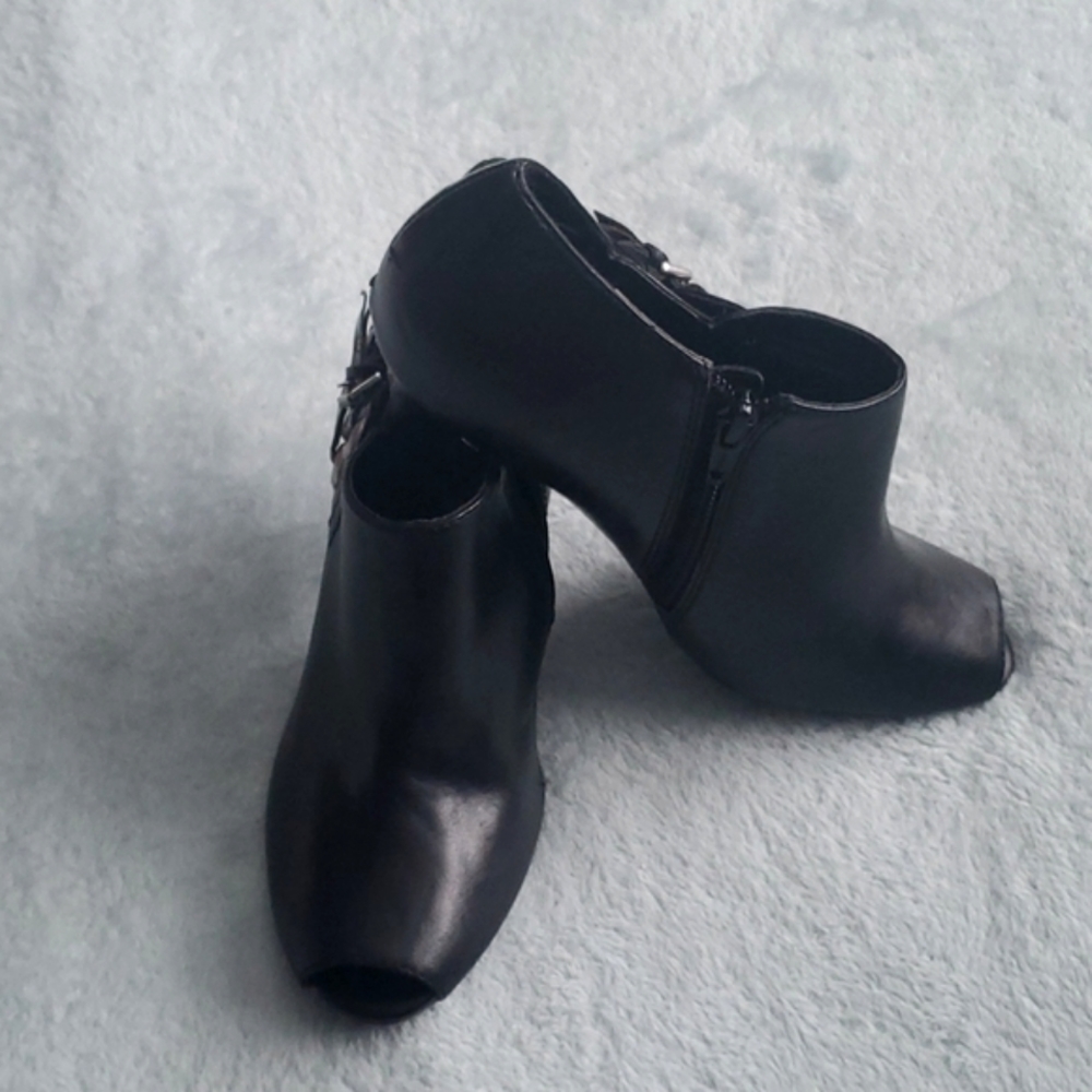 🌟Studio Paolo S-Cora Peep-Toe Booties - Picture 2 of 8